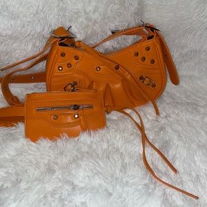 Studded crossbody bag